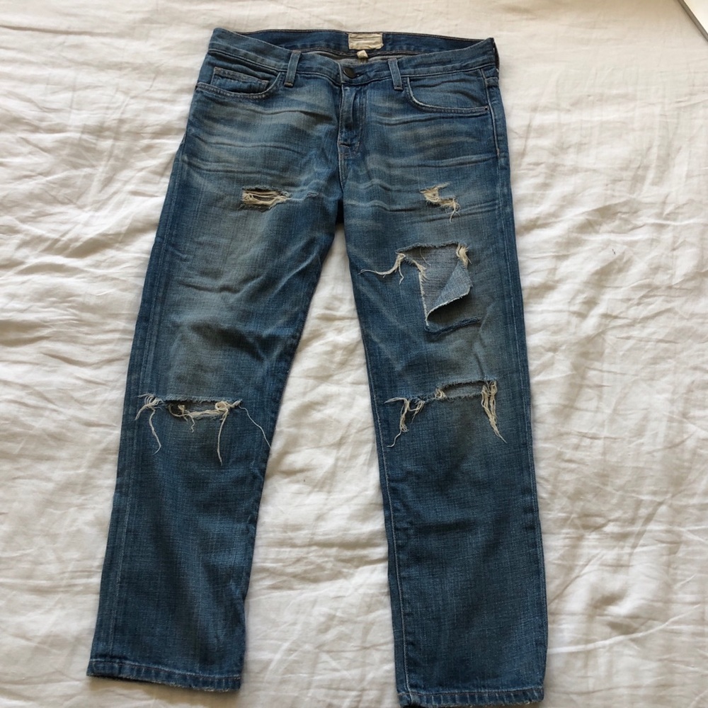 Current Elliot Boyfriend Jeans size 26